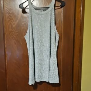 Torrid Gray and Black Tank Top